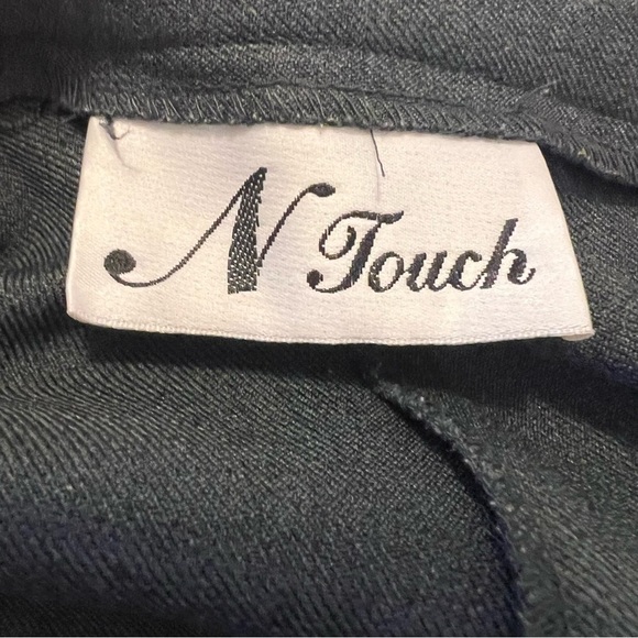 Vintage N Touch Trousers Dress Pants Dark Gray - Picture 9 of 9